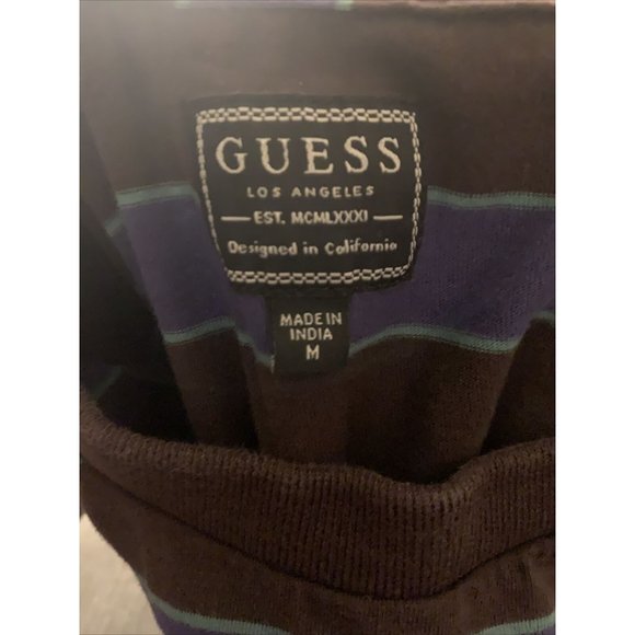 Vintage 90’s Guess Jeans Los Angeles Shirt Mens Size Medium Long Sleeve - Picture 6 of 6